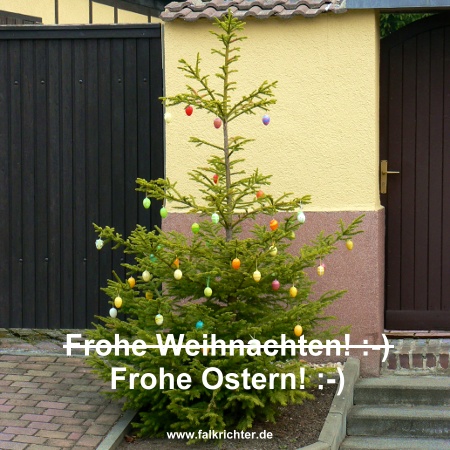 Frohe Ostern Ostergruß