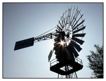 Historisches Windrad in Lobbe auf R&uuml;gen